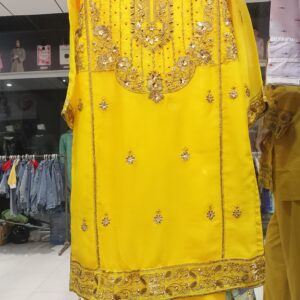 Kids Girl 3pc fancy Chiffon suit for party wear